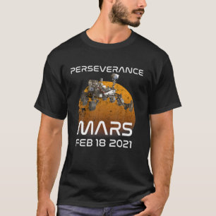 T-shirt La persévérance de Mars Rover