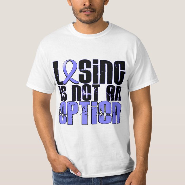 T-shirt La perte n'est pas un cancer de la prostate (Devant)