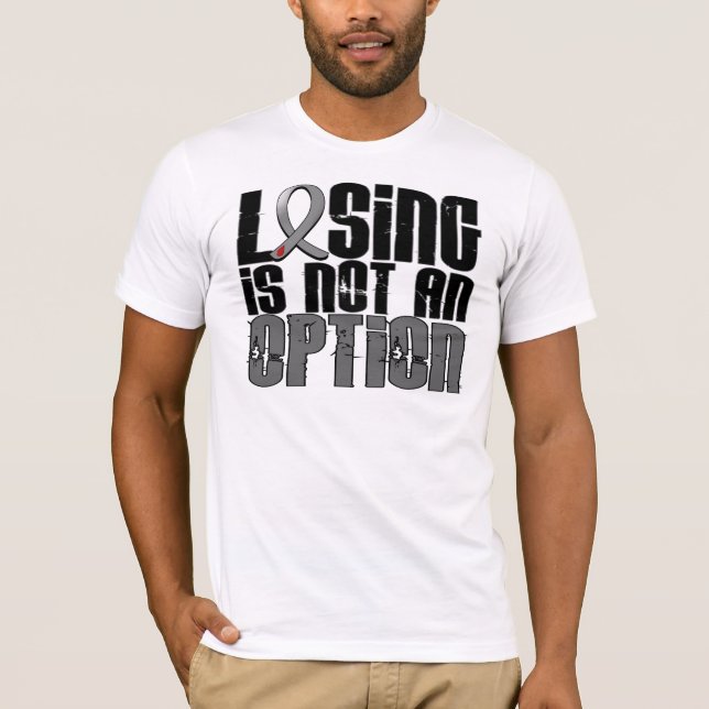 T-shirt La perte n'est pas un diabète d'option (Devant)