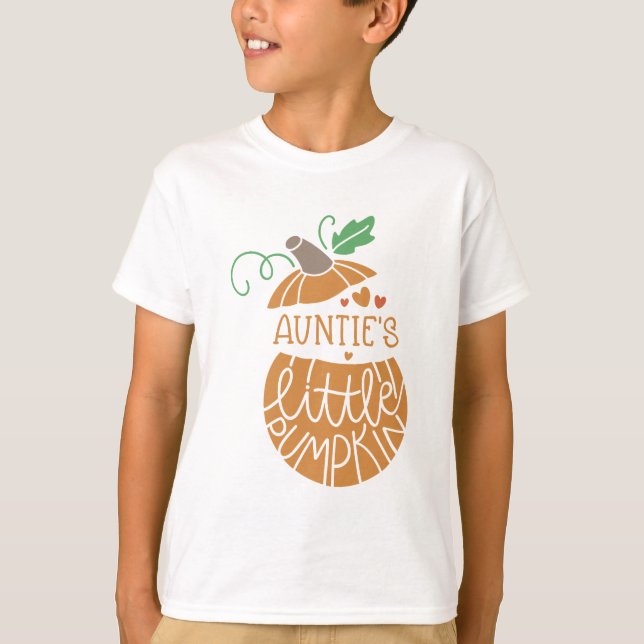T-shirt La petite Citrouille de Tante (Devant)
