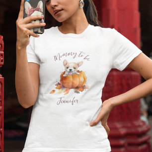 T-shirt La petite maman Citrouille