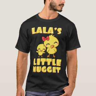 T-shirt La petite nugget de Lala, grand-mère amoureuse des