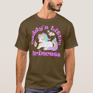 T-shirt La petite princesse de papa Fête des pères fille d