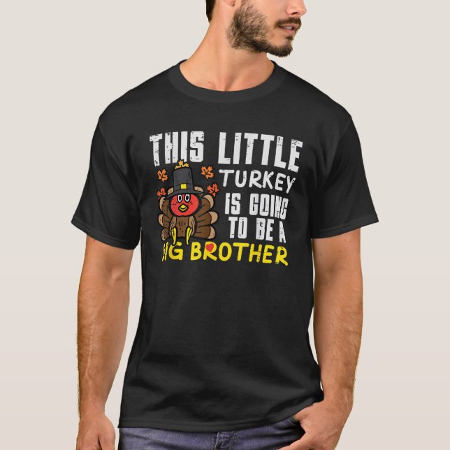 T-shirt La Petite Turquie va Big Brother Thanksgiving Anno (Devant)