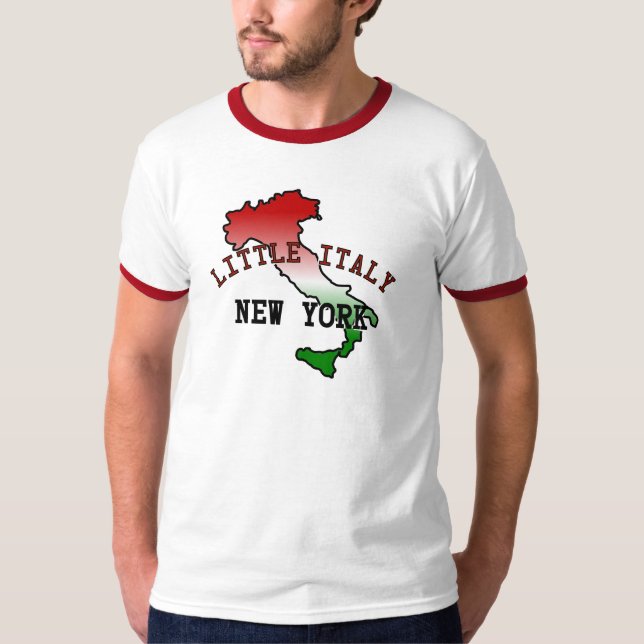 T-shirt La peu d'Italie New York (Devant)