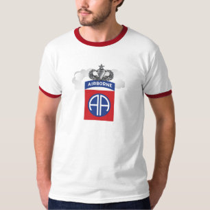 T-shirt La pièce en t aéroportée de la sonnerie des hom