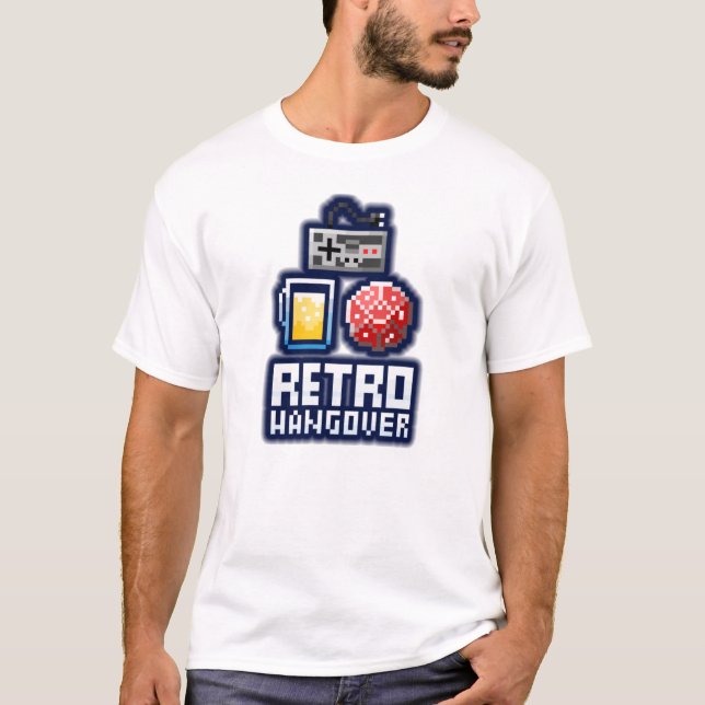 T-shirt La pièce en t blanche des hommes de logo de RHP (Devant)