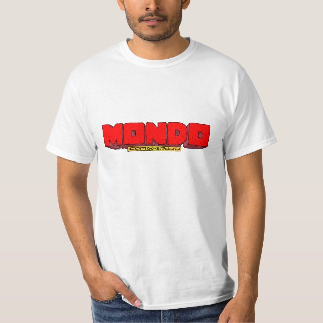 T-shirt La pièce en t de base de Mondo (Devant)