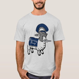T-shirt La pièce en t de combat de propulseur de moutons