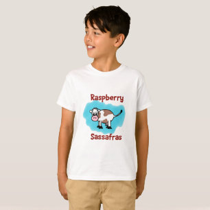 T-shirt La pièce en t de framboise de l'enfant classique