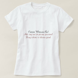 T-shirt La pièce en t de la femme de police à la carte