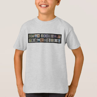 T-shirt La pièce en t de l'enfant de gris de cendre de