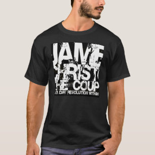 T-shirt La pièce en t de noir de coup