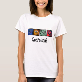 T-shirt La pièce en t de poison