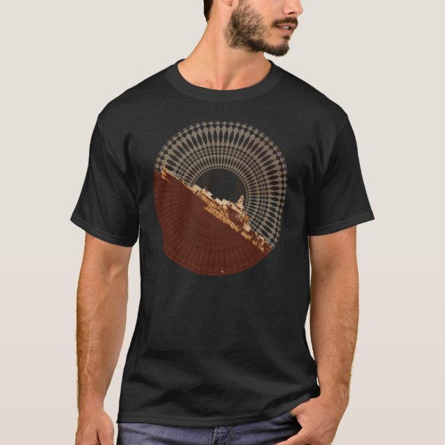 T-shirt La pièce en t de prévision de mer morte (Devant)