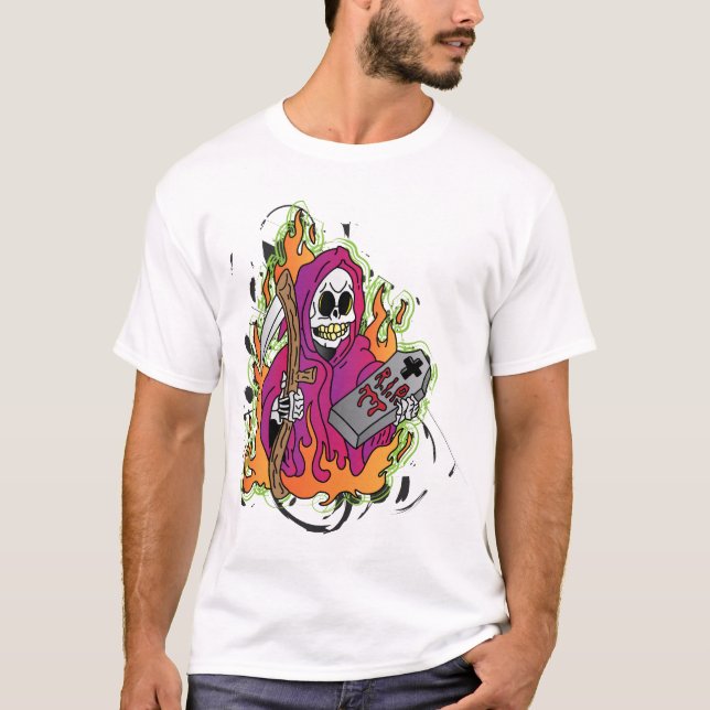 T-shirt La pièce en t de Reaper (Devant)