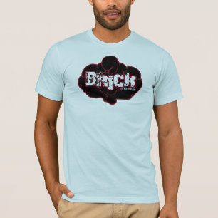 T-shirt La pièce en t d'équipe de culturisme de brique