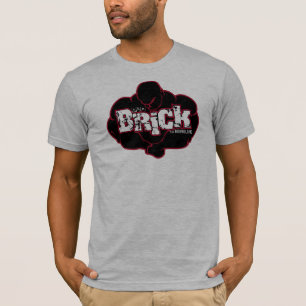 T-shirt La pièce en t d'équipe de culturisme de brique