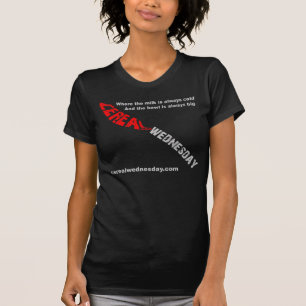 T-shirt La pièce en t des femmes de mercredi de céréale