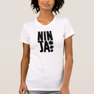 T-shirt La pièce en t des femmes de Ninja