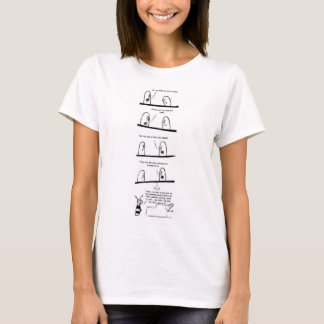 T-shirt la pièce en t des femmes d'issue26-