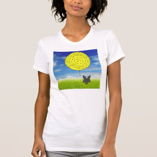 T-shirt La pièce en t des femmes du ballon de Snootch