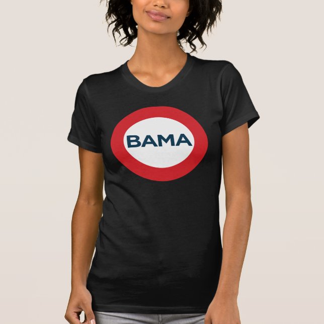T-shirt La pièce en t des grandes femmes d'Obama (Devant)