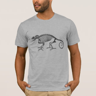 T-shirt La pièce en t des hommes de caméléon