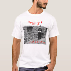 T-shirt la pièce en t des hommes de couverture arrière d