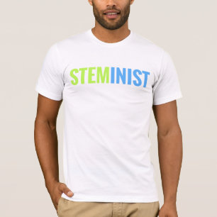 T-shirt La pièce en t des hommes de STEMinist