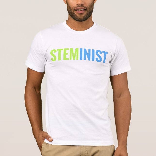 T-shirt La pièce en t des hommes de STEMinist (Devant)