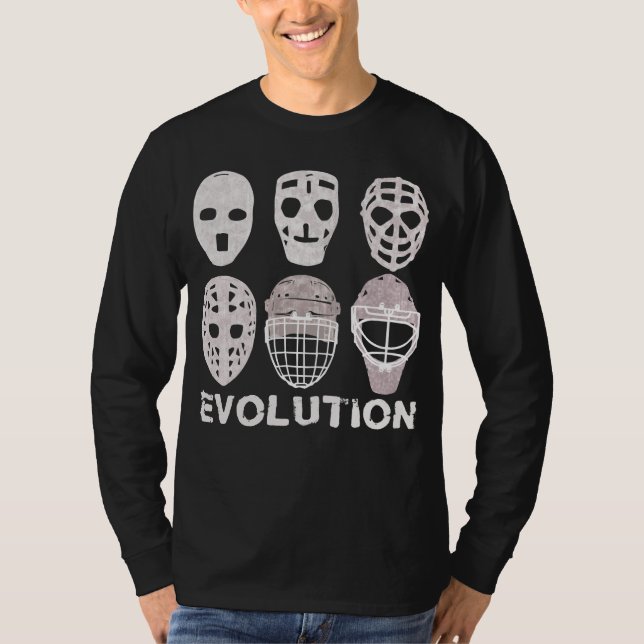 T-shirt La pièce en t des hommes d'évolution de masque de (Devant)