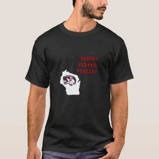 T-shirt La pièce en t éffrayante des hommes de Podcast de
