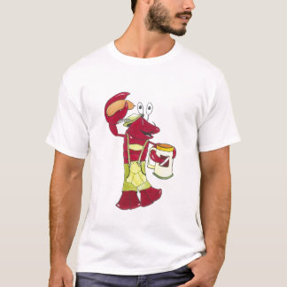 T-shirt la pièce en t exquise lobstoberfest