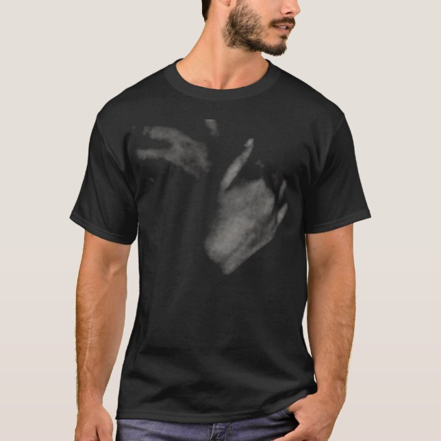 T-shirt La pièce en t la plus grise (Devant)