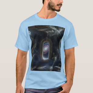 T-shirt La pièce impossible – Paysage de rêve cosmique sur