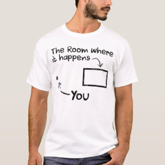 T-shirt La Pièce Où Ça Arrive Vous Drôle Scène