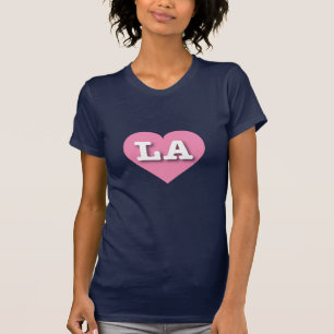 T-shirt LA Pink Heart - J'aime LA