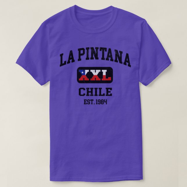 T-shirt La Pintana Chile XXL Design sportif (Design devant)