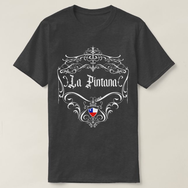 T-shirt La Pintana Design Vintage 1 (Design devant)