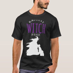 T-shirt La pire sorcière du quartier - costume d'Halloween