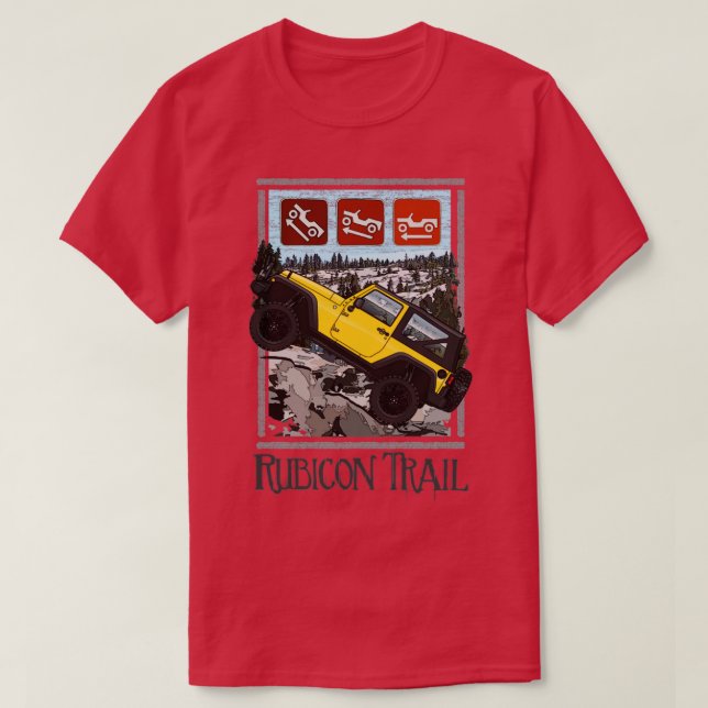 T-shirt La piste Rubicon3 (Design devant)