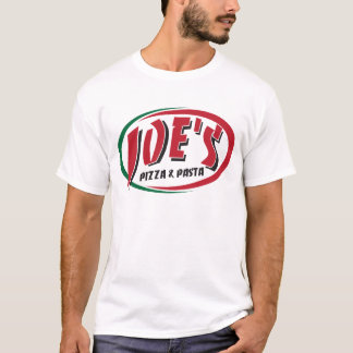 T-shirt La pizza et les pâtes de Joe