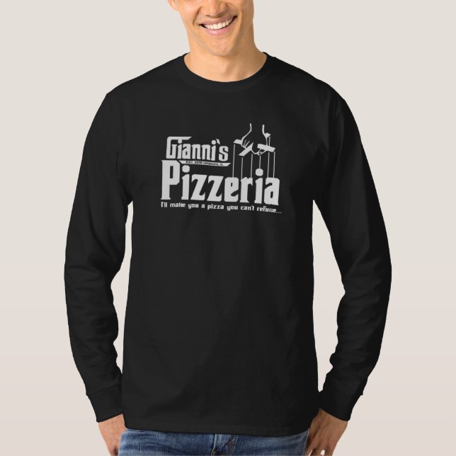 T-shirt La pizzeria de Gianni (Devant)