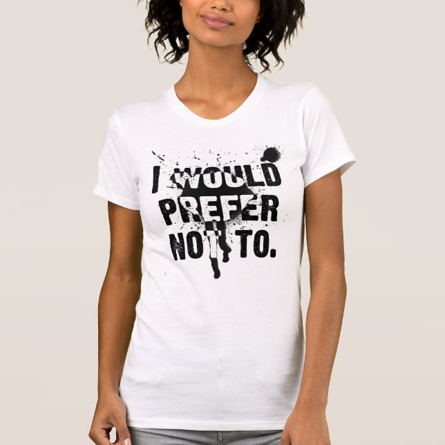 T-shirt La place d'une femme (Devant)