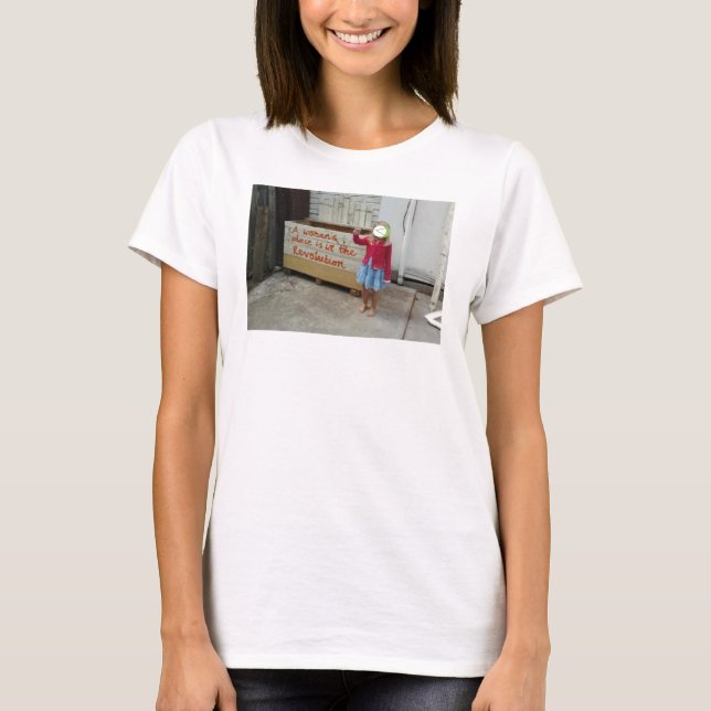T-shirt La place d'une femme (Devant)