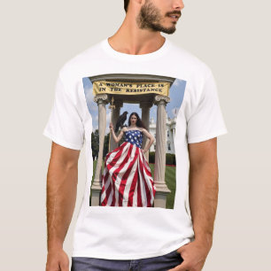 T-shirt La place d'une femme dans la résistance
