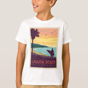 T-shirt La plage de Laguna   La plage de Laguna