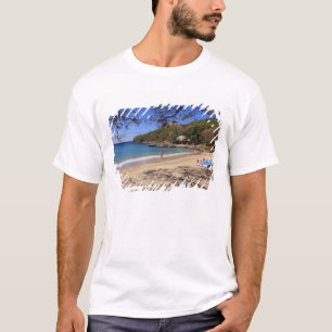 T-shirt La plage du Parc national de Pigeon Island