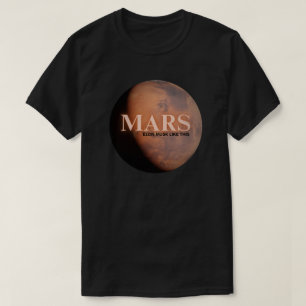 T-shirt La planète Mars Funny